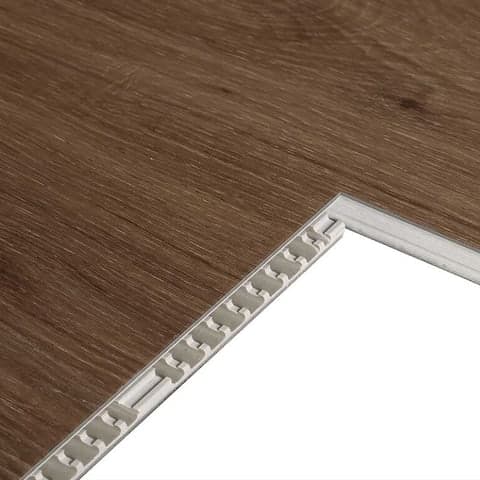 Executive Walnut EV5003 plank profile and locking system detail