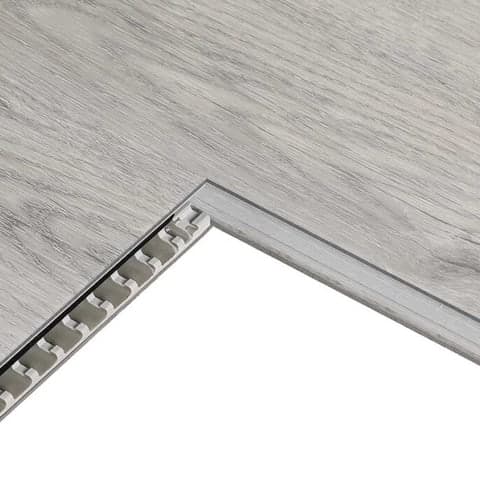 Nordic Ash White EV5005 plank profile and locking system detail