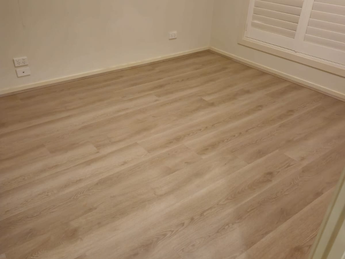 Completed flooring on project 1002, photograph 2 of 6