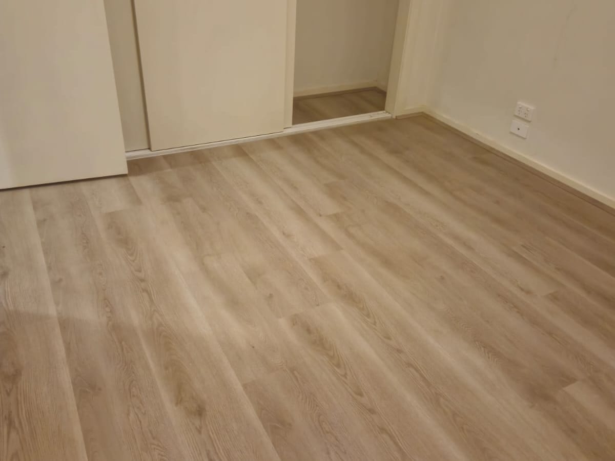 Completed flooring on project 1002, photograph 3 of 6