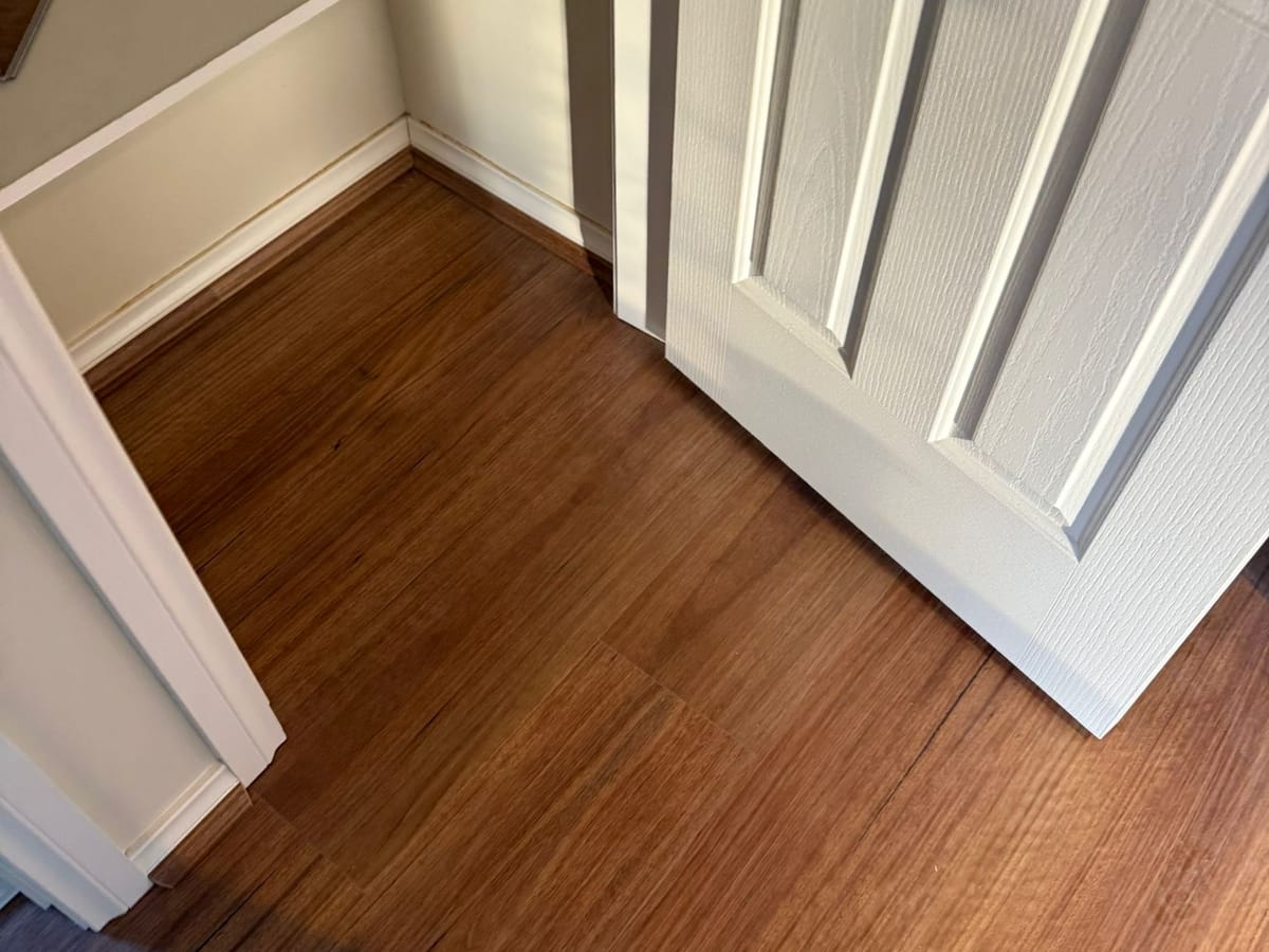 Completed flooring on project 1007, photograph 2 of 3