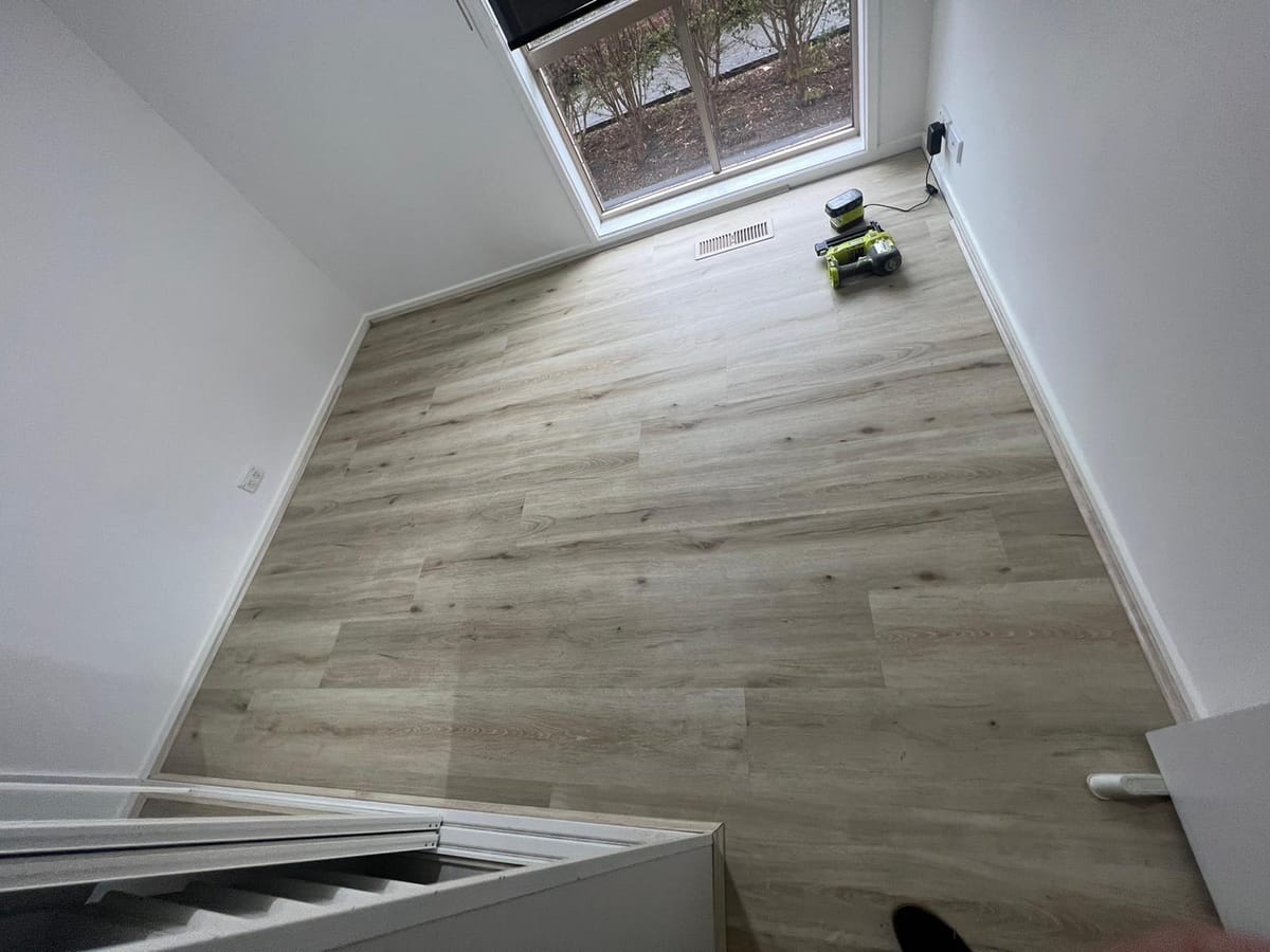 Completed flooring on project 1004, photograph 1 of 1