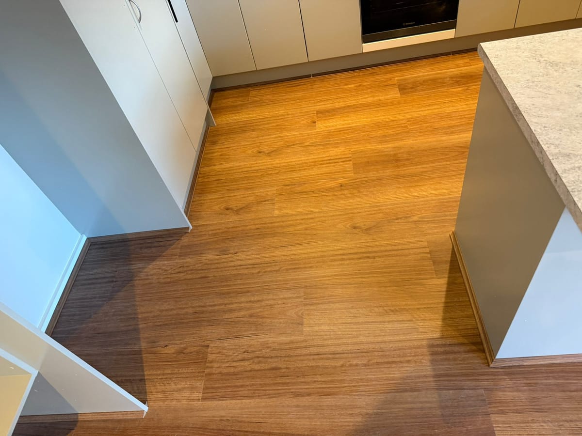 Completed flooring on project 1008, photograph 1 of 1